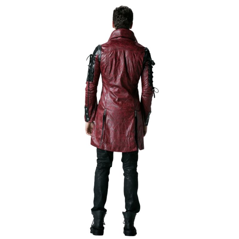 Manteau long façon steampunk gothique