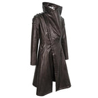 Manteau marron steampunk coupe longue
