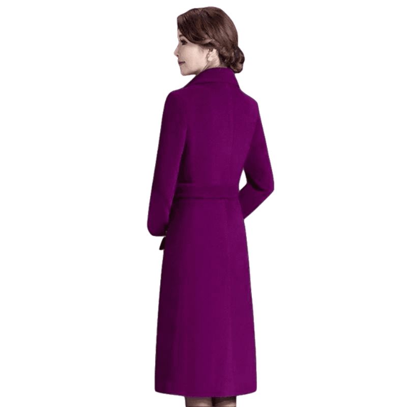 Manteau pour femme long d’inspiration vintage