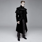 Manteau pour homme au style steampunk victorien