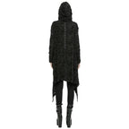 Manteau punk féminin