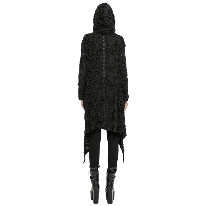 Manteau punk féminin
