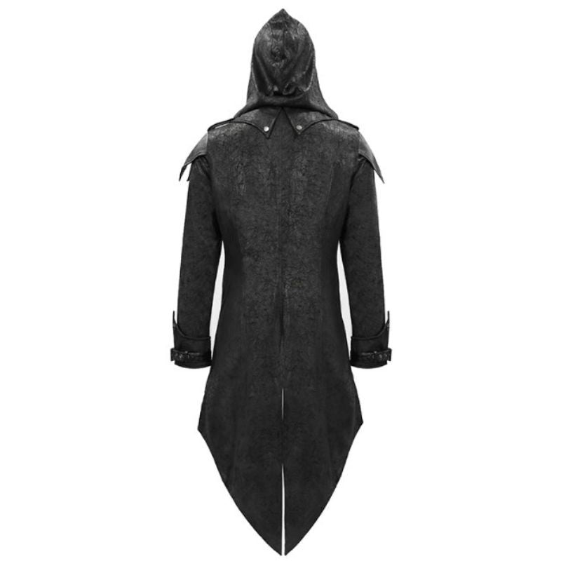 Manteau punk pour homme en format long