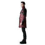 Manteau steampunk gothique à coupe longue