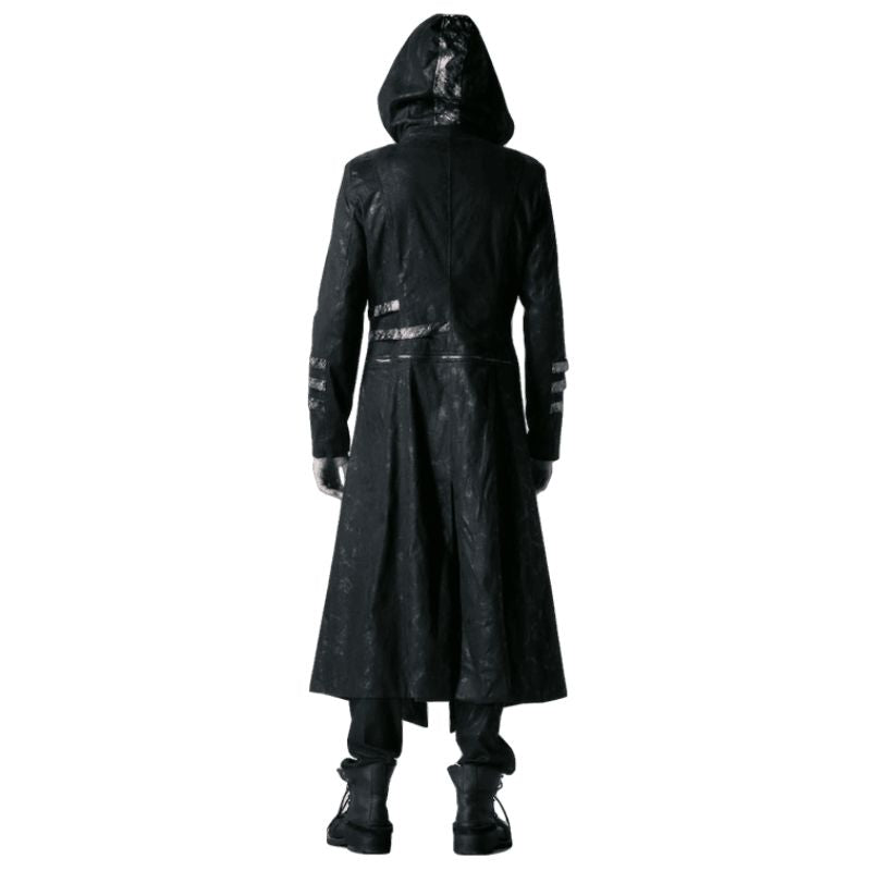 Manteau steampunk homme à coupe longue