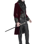 Manteau steampunk homme style redingote