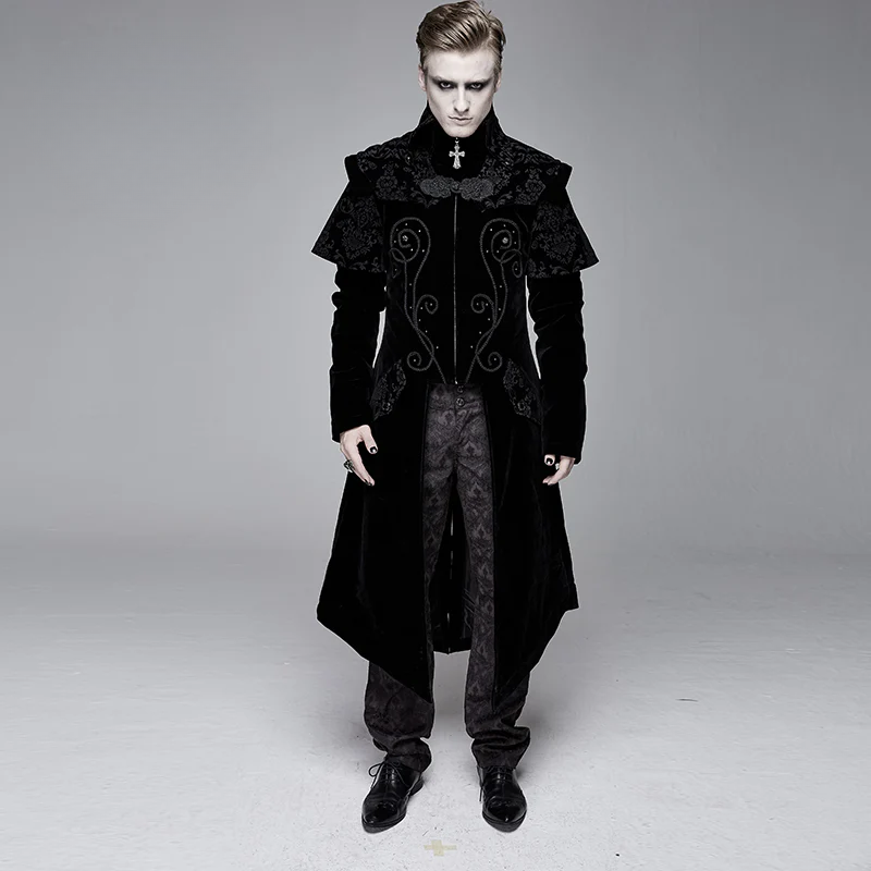 Manteau steampunk pour homme d’époque victorienne
