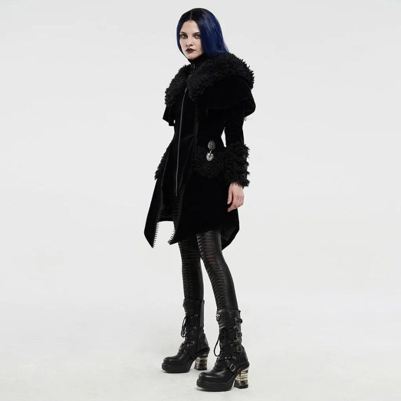 Manteau victorien gothique féminin