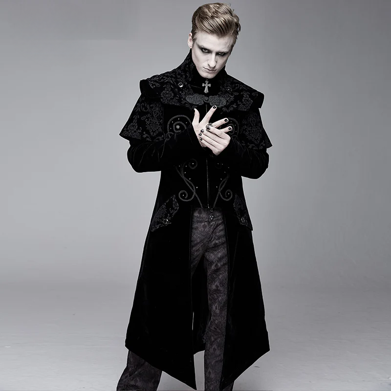 Manteau victorien steampunk homme