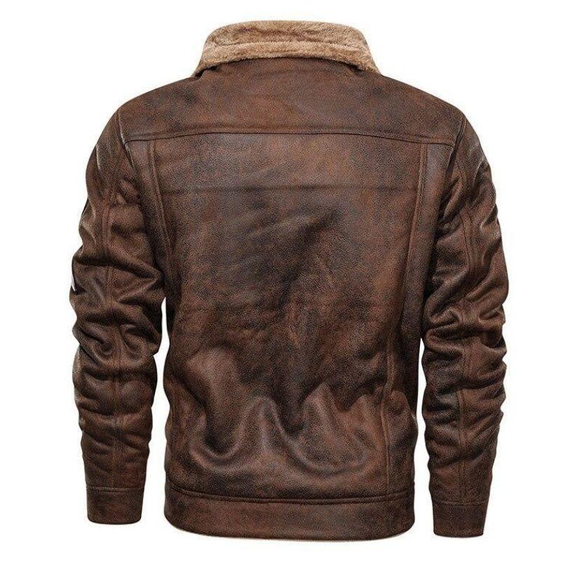 Manteau vintage en PU façon steampunk