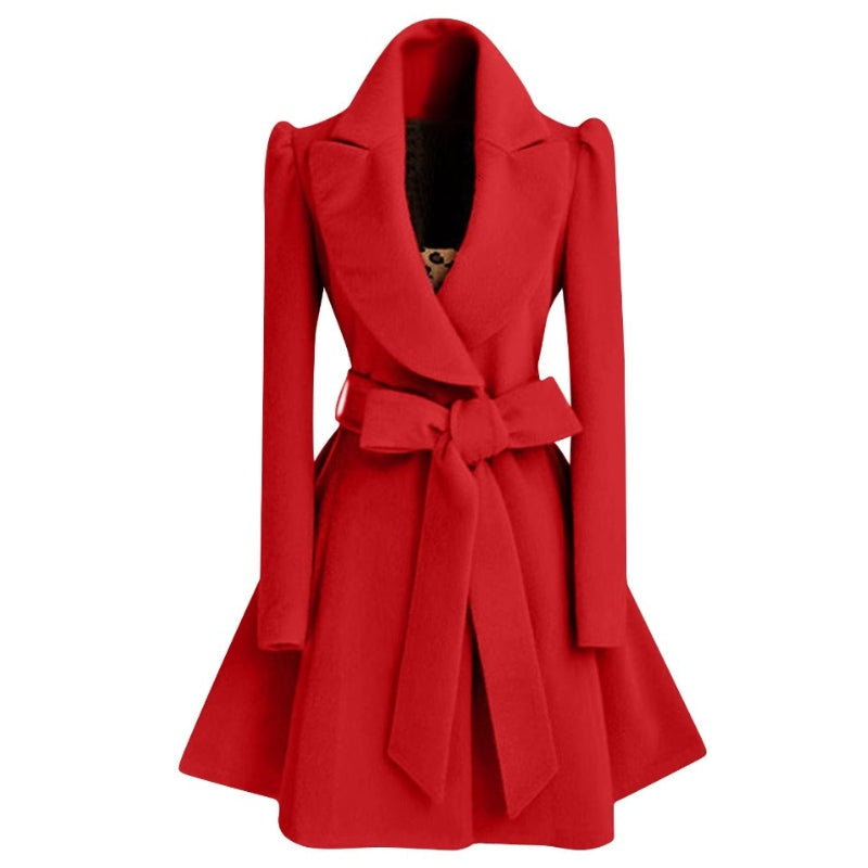 Manteau vintage façon trench-coat