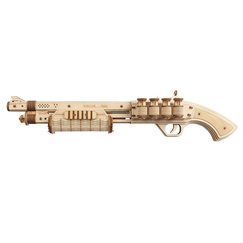 Maquette de fusil steampunk