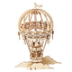 Maquette Steampunk Montgolfière Bois