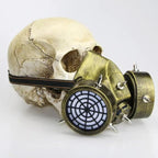 Masque à gaz dans un style steampunk