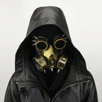Masque à gaz d’inspiration steampunk