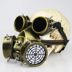 Masque à gaz esprit steampunk