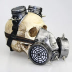 Masque à gaz façon steampunk