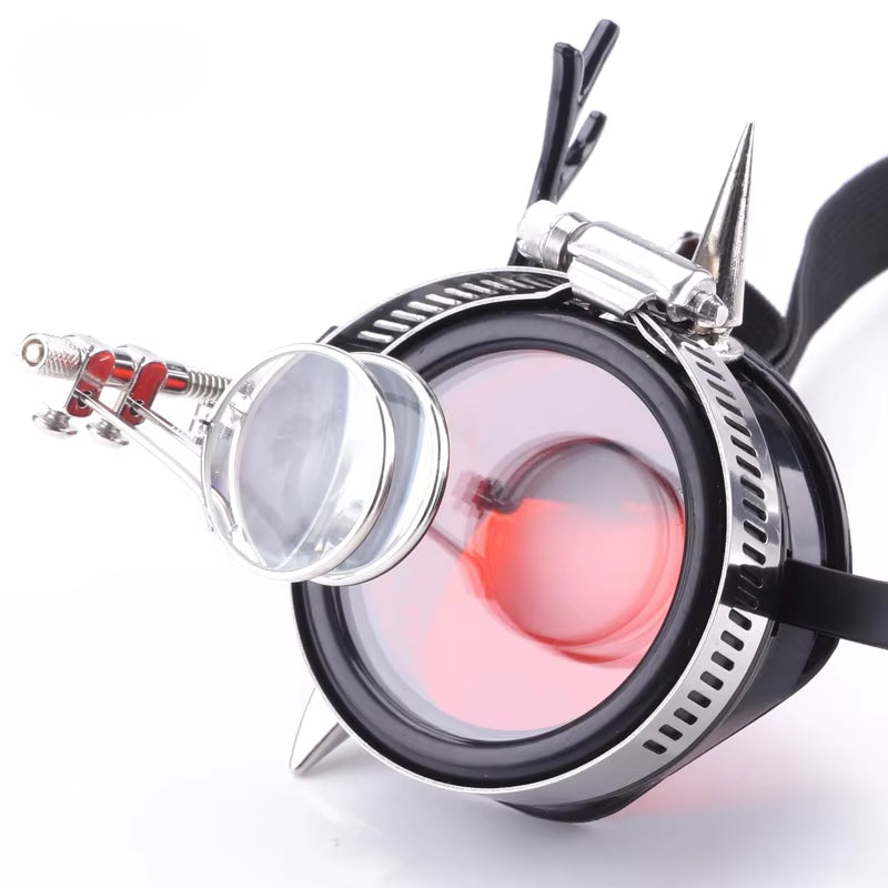 Masque à gaz masculin esprit steampunk