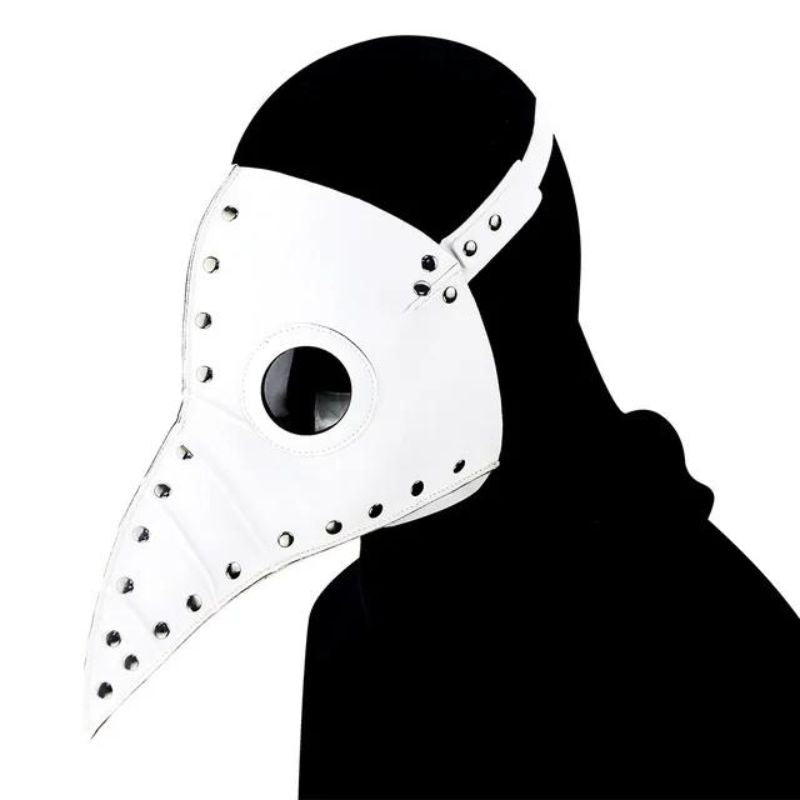 Masque blanc de médecin de la peste