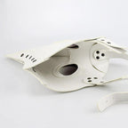 Masque blanc style médecin de la peste