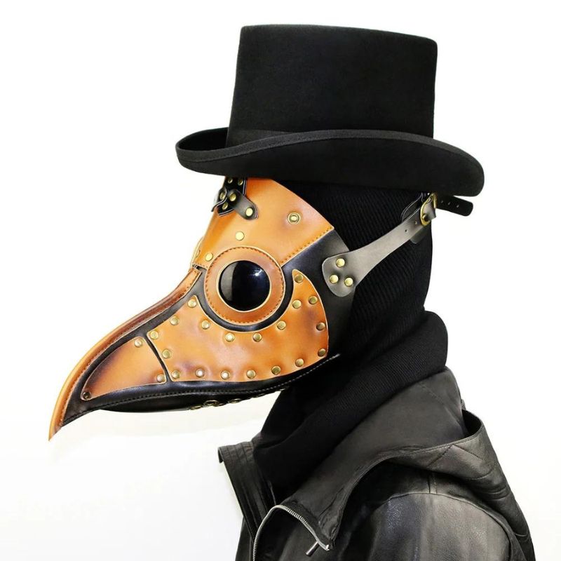 Masque corbeau de médecin de peste