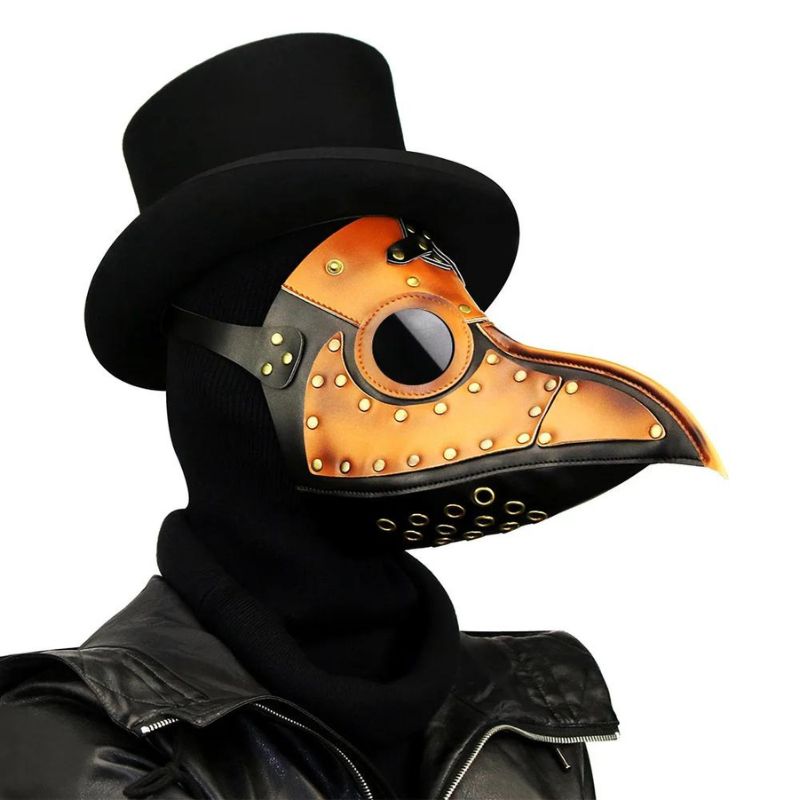 Masque de peste en forme de corbeau