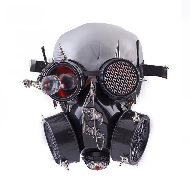 Masque pour homme à gaz au style steampunk