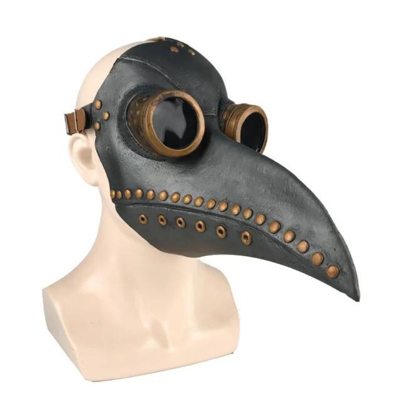 Masque représentant un docteur de la peste
