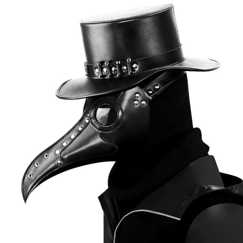 Masque steampunk de la peste noire