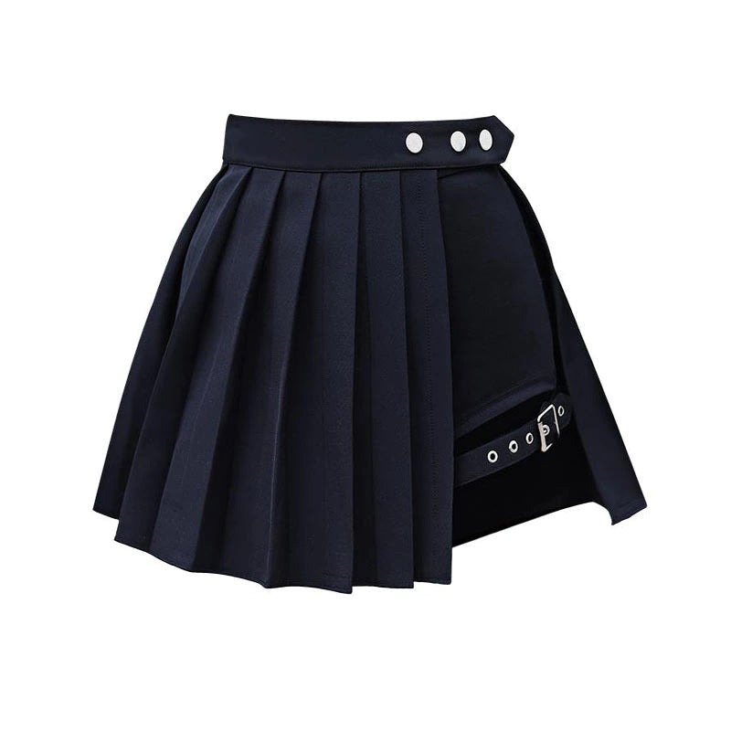 Mini-jupe de style gothique