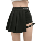 Mini-jupe esprit gothique