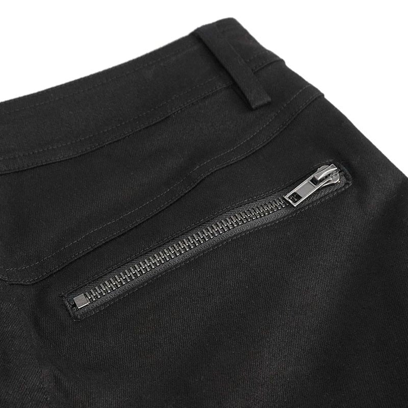 Modèle de pantalon punk gothique femme