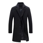 Modèle long de caban pour homme