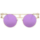 Or avec Verres Violet