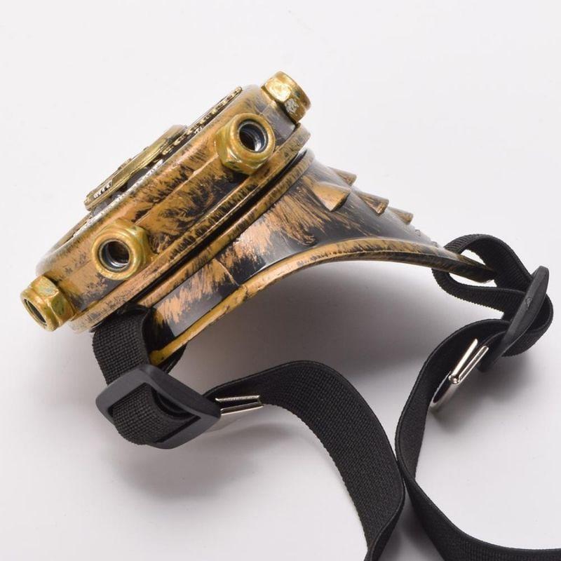 Monocle bronze de style steampunk
