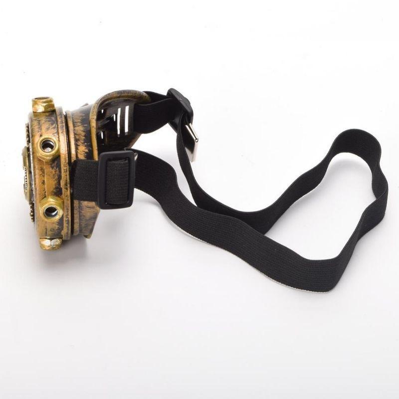 Monocle couleur bronze steampunk