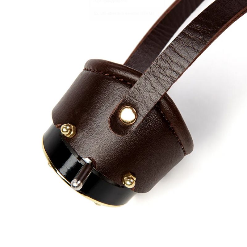 Monocle esthétique steampunk en PU