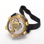 Monocle steampunk en bronze