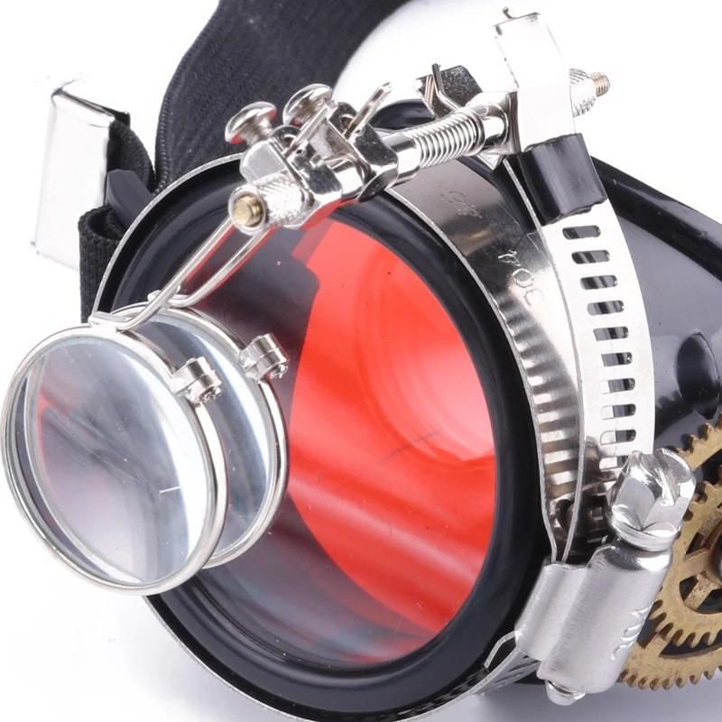 Monocle steampunk sous forme de lunettes