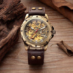 Montre à engrenage steampunk