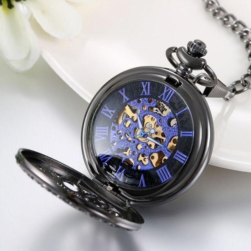 Montre à engrenages au format gousset