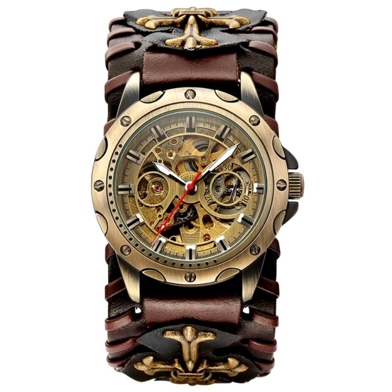 Montre à esthétique médiévale