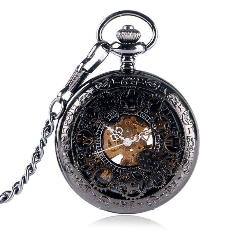 Montre à gousset à engrenages