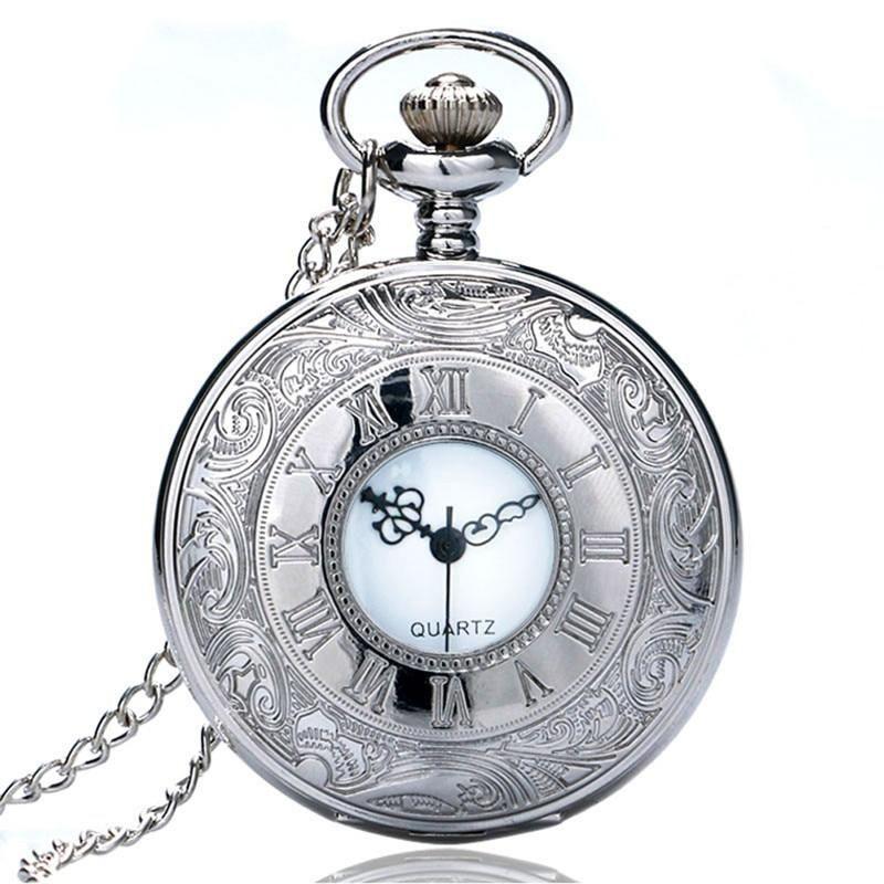 Montre à gousset ancienne argent pour femme