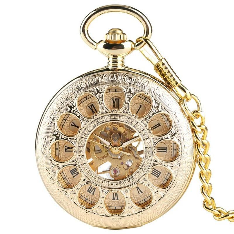 Montre à gousset ancienne plaquée or