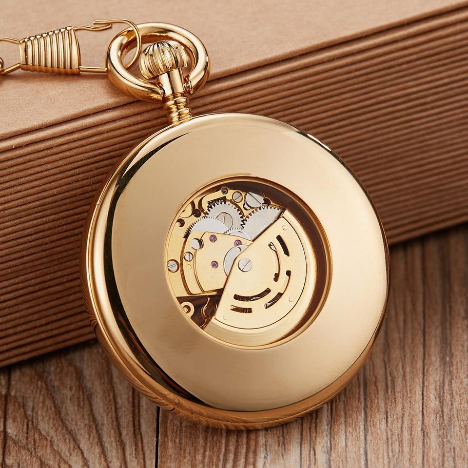 Montre à gousset avec mouvement automatique