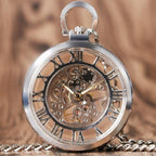 Montre à gousset avec remontage manuel