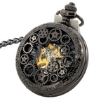 Montre à gousset avec rouages