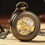 Montre à gousset finition bronze