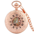 Montre à gousset mécanique pour femme